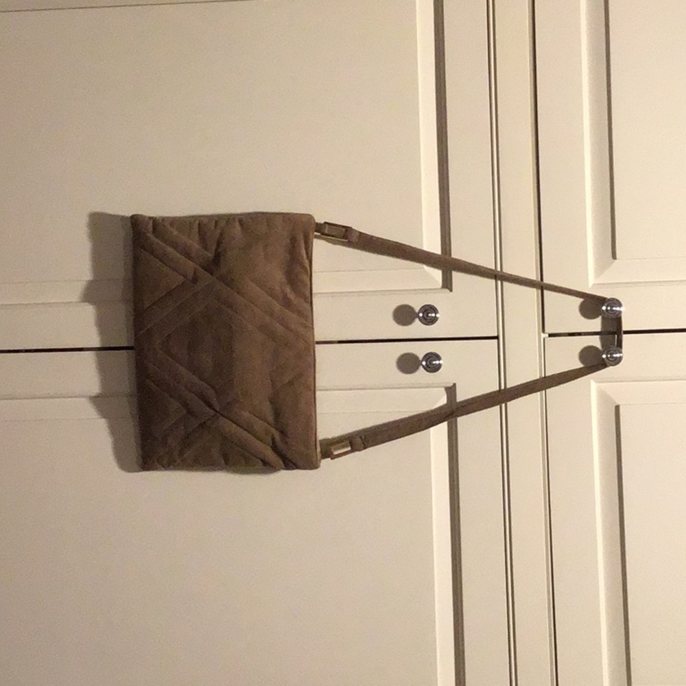Vintage REVA Quilted Ultrasuede Bag